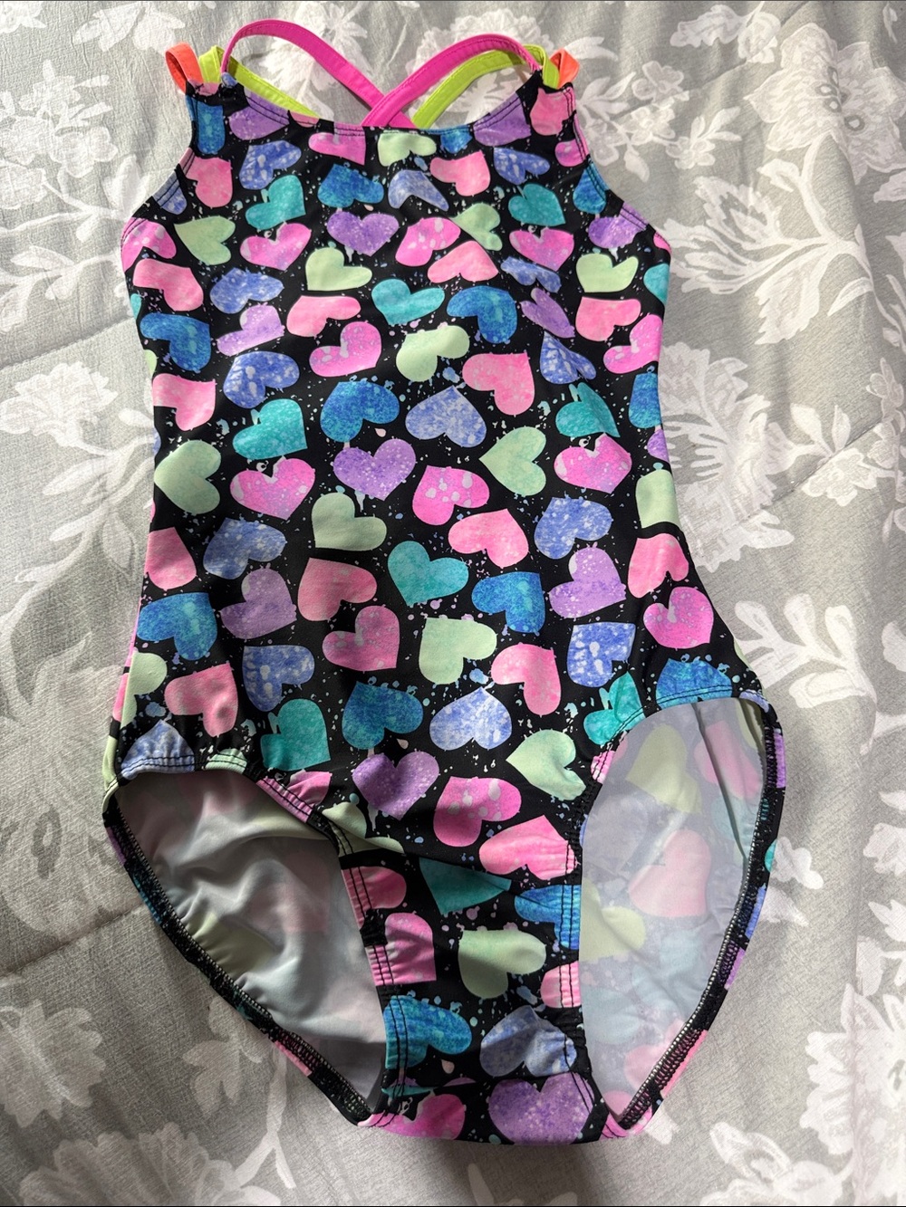 Heart leotard